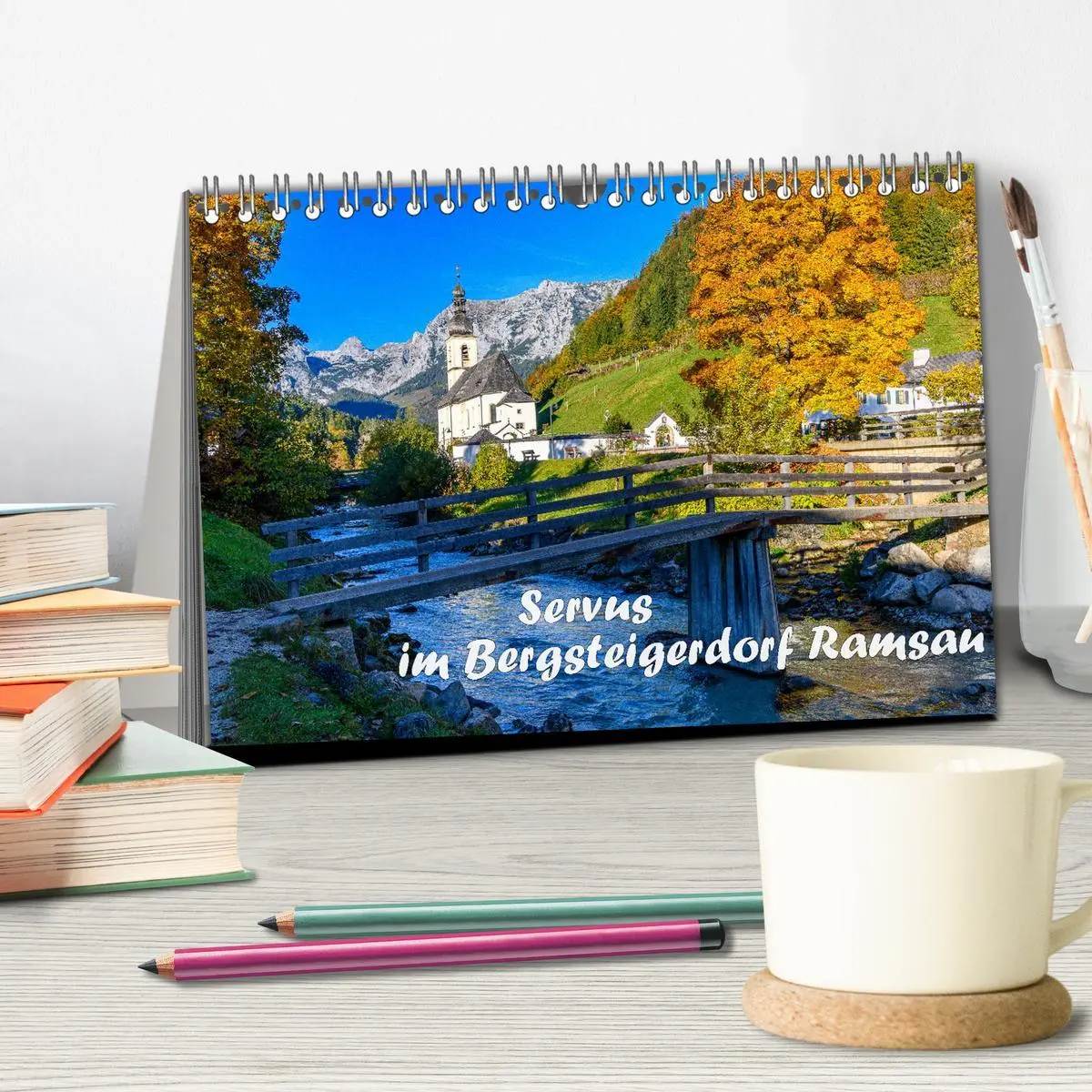 Bild: 9783457965153 | Servus im Bergsteigerdorf Ramsau (Tischkalender 2026 DIN A5 quer),...