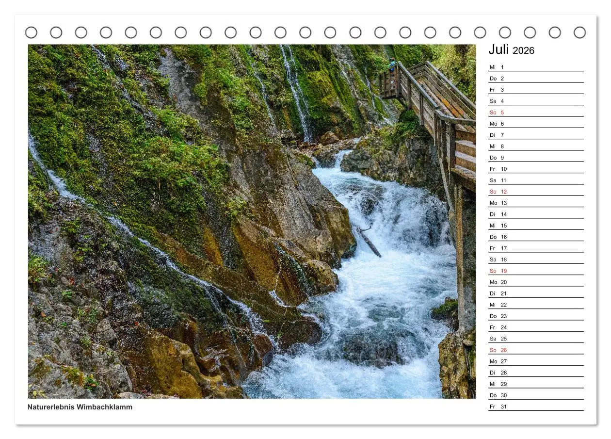 Bild: 9783457965153 | Servus im Bergsteigerdorf Ramsau (Tischkalender 2026 DIN A5 quer),...