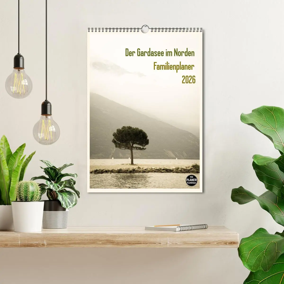 Bild: 9783516435153 | Der Gardasee im Norden - Familienplaner 2026 (Wandkalender 2026 DIN...