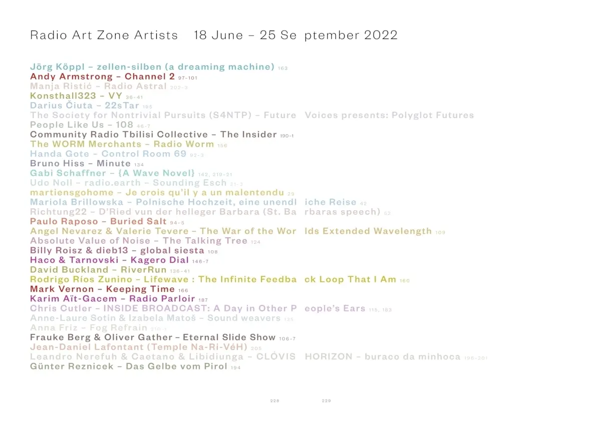 Bild: 9783775755153 | Radio Art Zone | Sarah Washington | Buch | 236 S. | Englisch | 2023