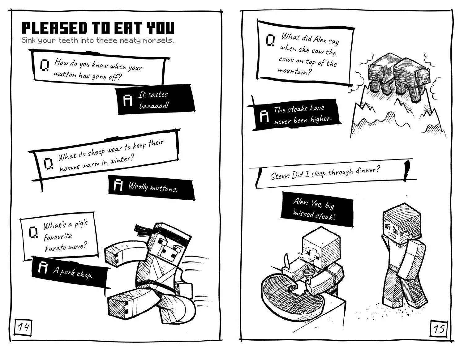 Bild: 9781405295253 | MNCRFT JOKE BK PB | Mojang AB | Taschenbuch | Kartoniert / Broschiert