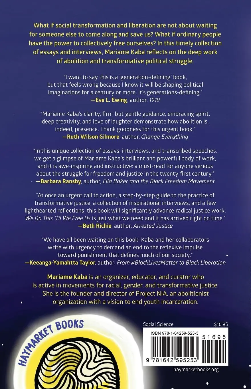 Rückseite: 9781642595253 | We Do This 'Til We Free Us | Mariame Kaba | Taschenbuch | Englisch