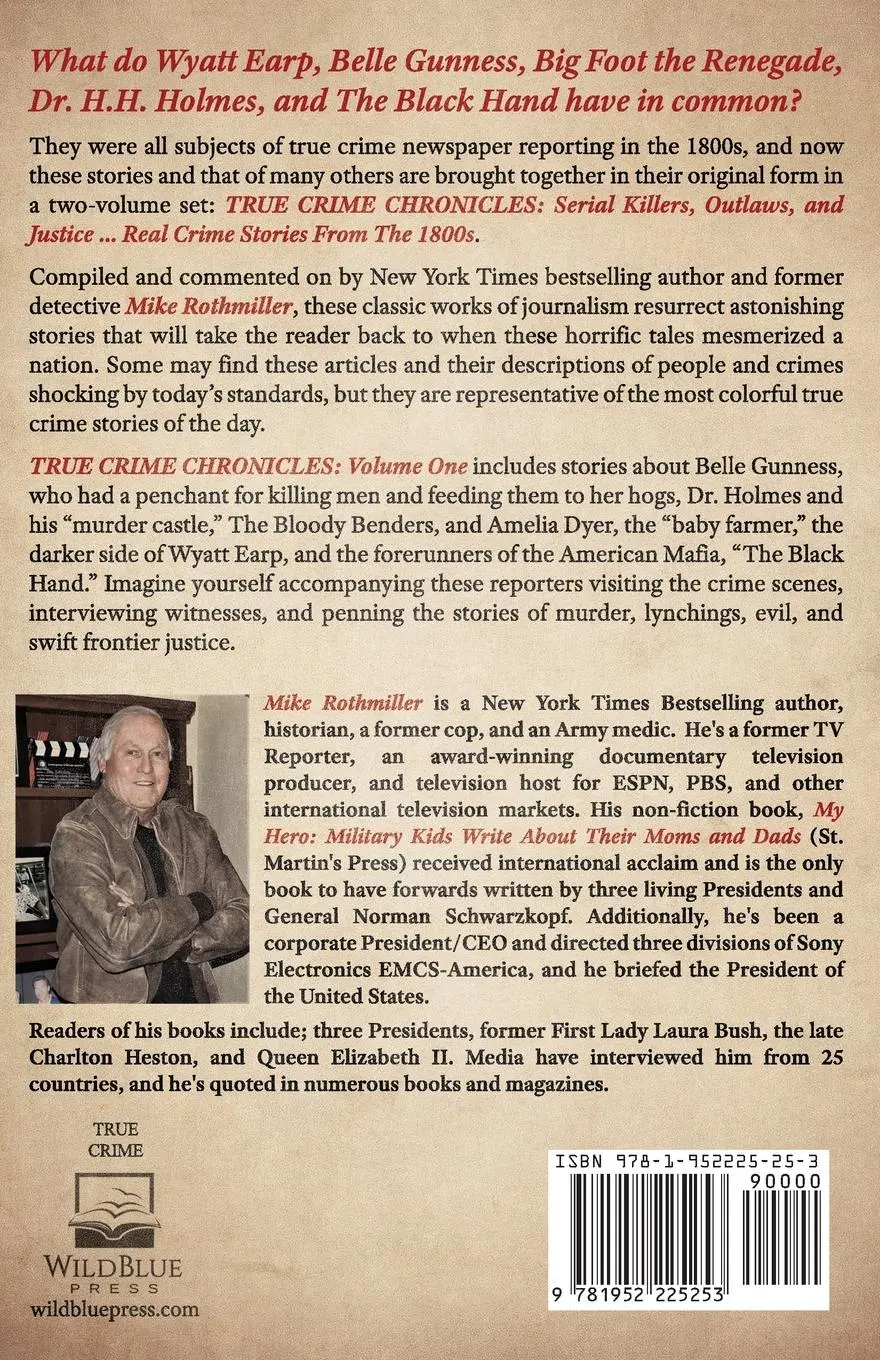 Rückseite: 9781952225253 | True Crime Chronicles | Mike Rothmiller | Taschenbuch | Englisch