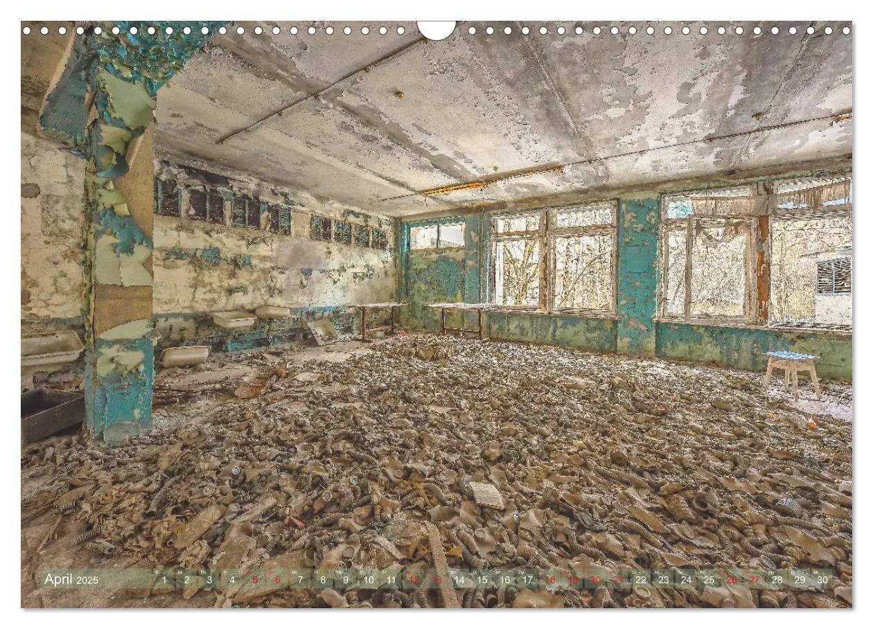 Bild: 9783435245253 | Tschernobyl - Die Sperrzone um das Atomkraftwerk (Wandkalender 2025...
