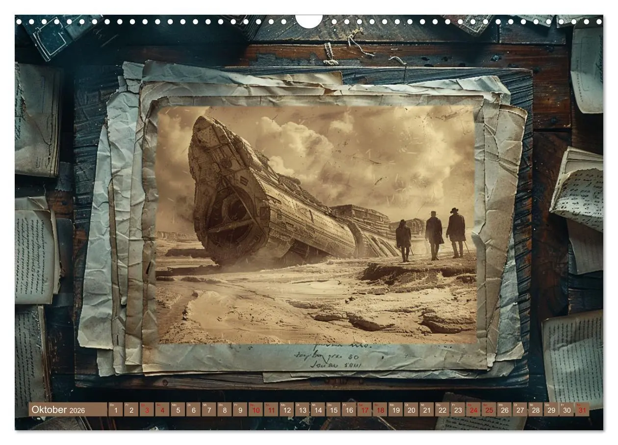 Bild: 9783457405253 | Verloren geglaubte Archäologie (Wandkalender 2026 DIN A3 quer),...