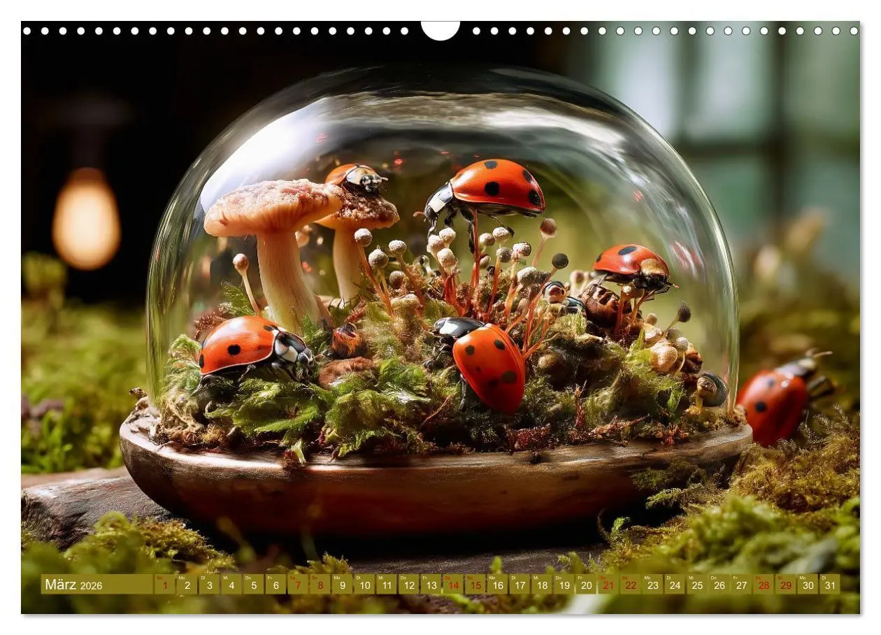 Bild: 9783457645253 | Bugtopia. Die fantastische Welt der Marienkäfer (Wandkalender 2026...