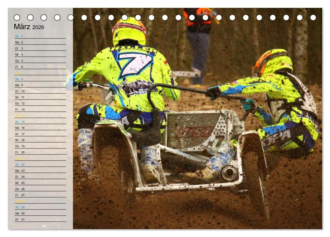 Bild: 9783457885253 | Motocross - tollkühne Kerle (Tischkalender 2026 DIN A5 quer),...
