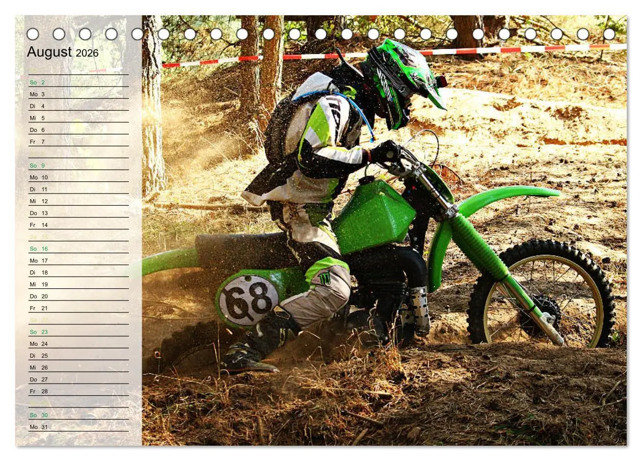 Bild: 9783457885253 | Motocross - tollkühne Kerle (Tischkalender 2026 DIN A5 quer),...