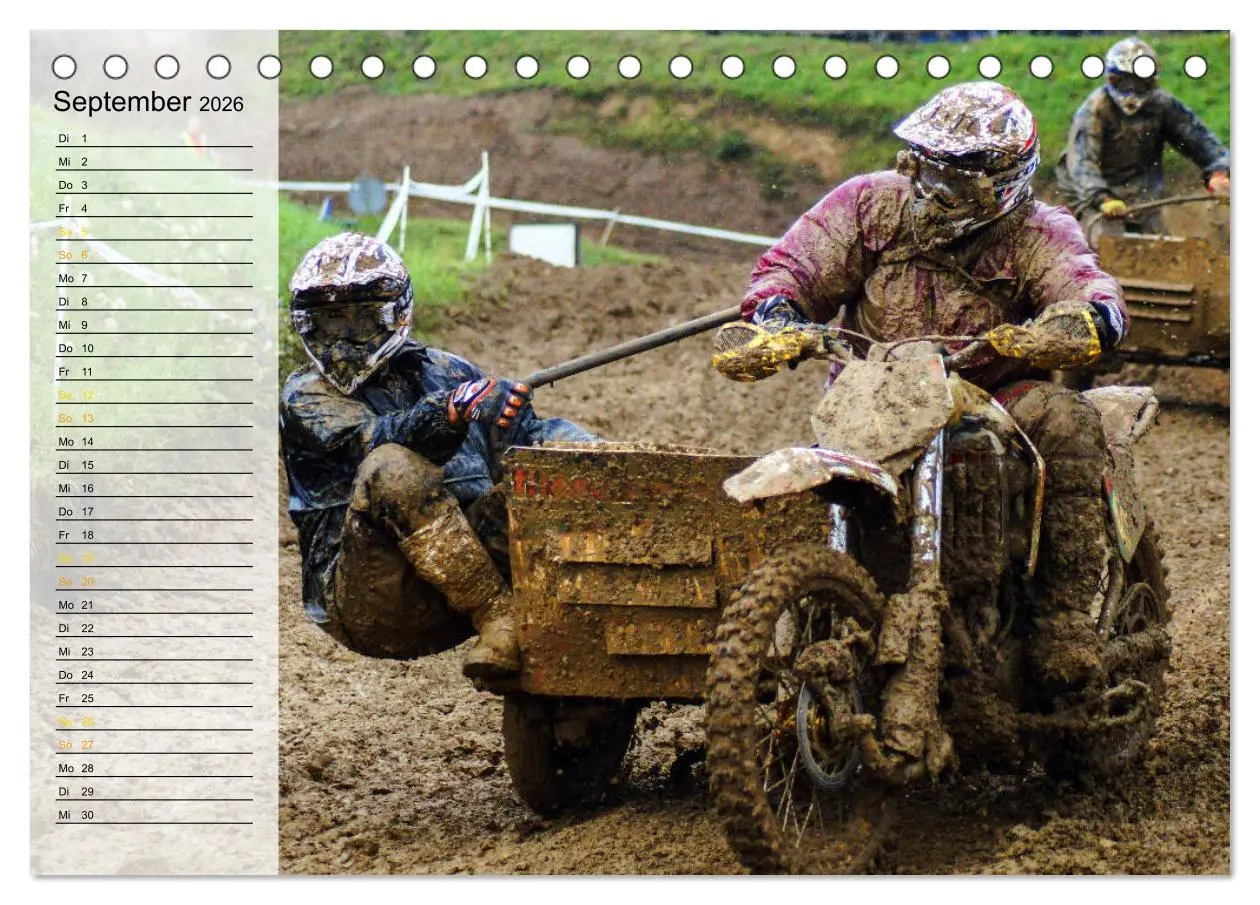 Bild: 9783457885253 | Motocross - tollkühne Kerle (Tischkalender 2026 DIN A5 quer),...