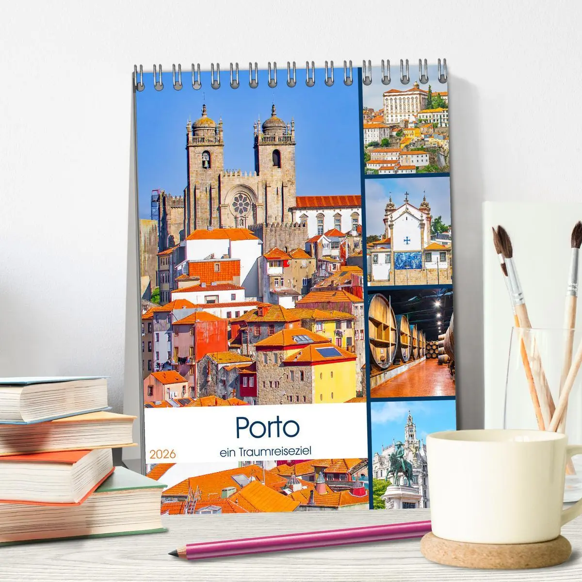 Bild: 9783516355253 | Porto - ein Traumreiseziel (Tischkalender 2026 DIN A5 hoch),...