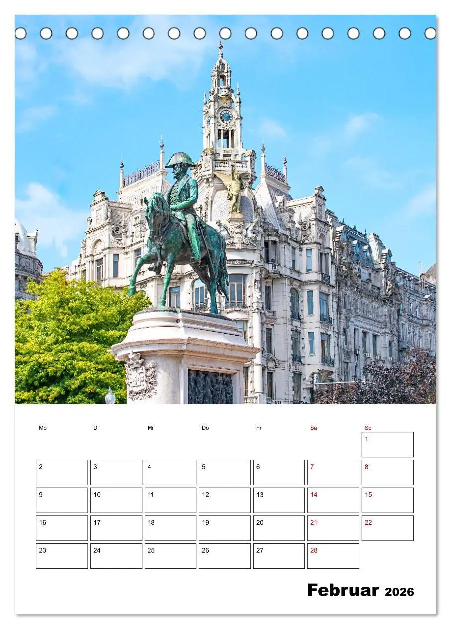 Bild: 9783516355253 | Porto - ein Traumreiseziel (Tischkalender 2026 DIN A5 hoch),...