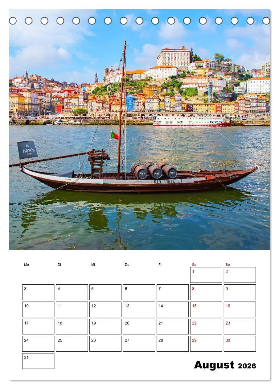 Bild: 9783516355253 | Porto - ein Traumreiseziel (Tischkalender 2026 DIN A5 hoch),...