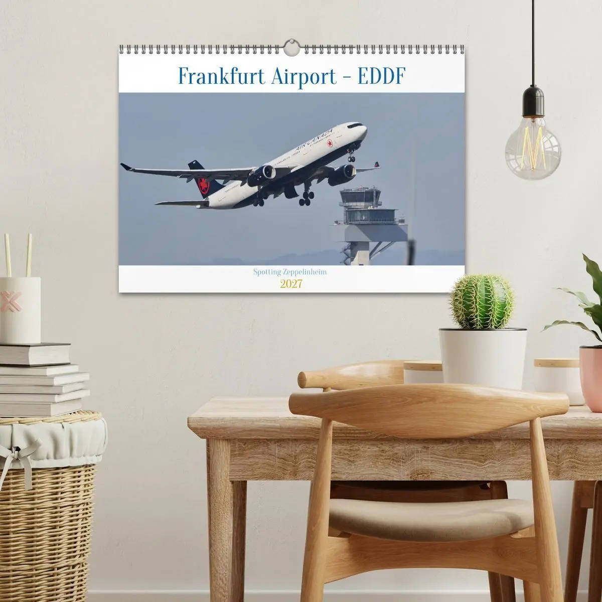 Bild: 9783516805253 | Frankfurt Airport - EDDF (Wandkalender 2027 DIN A3 quer), CALVENDO...