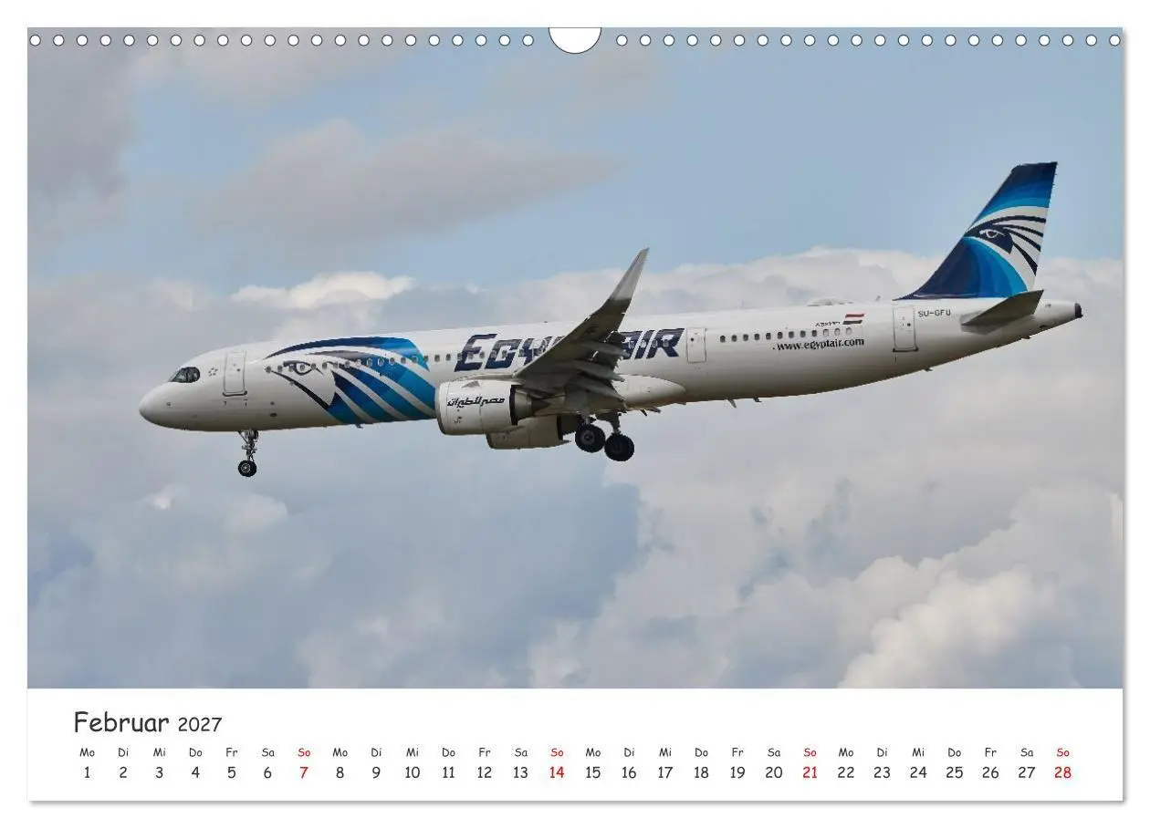 Bild: 9783516805253 | Frankfurt Airport - EDDF (Wandkalender 2027 DIN A3 quer), CALVENDO...