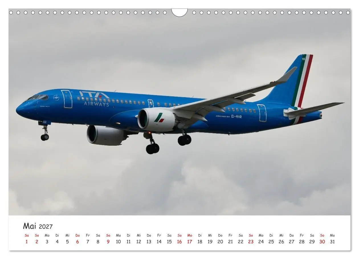 Bild: 9783516805253 | Frankfurt Airport - EDDF (Wandkalender 2027 DIN A3 quer), CALVENDO...