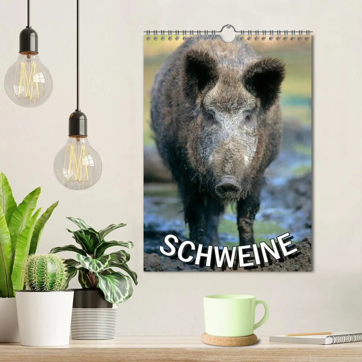 Bild: 9783594195253 | Schweine 2027 (Wandkalender 2027 DIN A4 hoch), CALVENDO Monatskalender