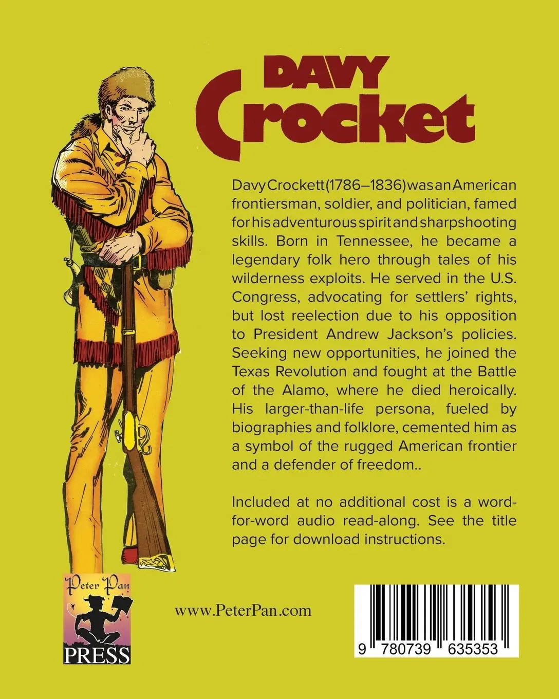 Rückseite: 9780739635353 | Davy Crockett | Donald Kasen | Taschenbuch | Englisch | 2025