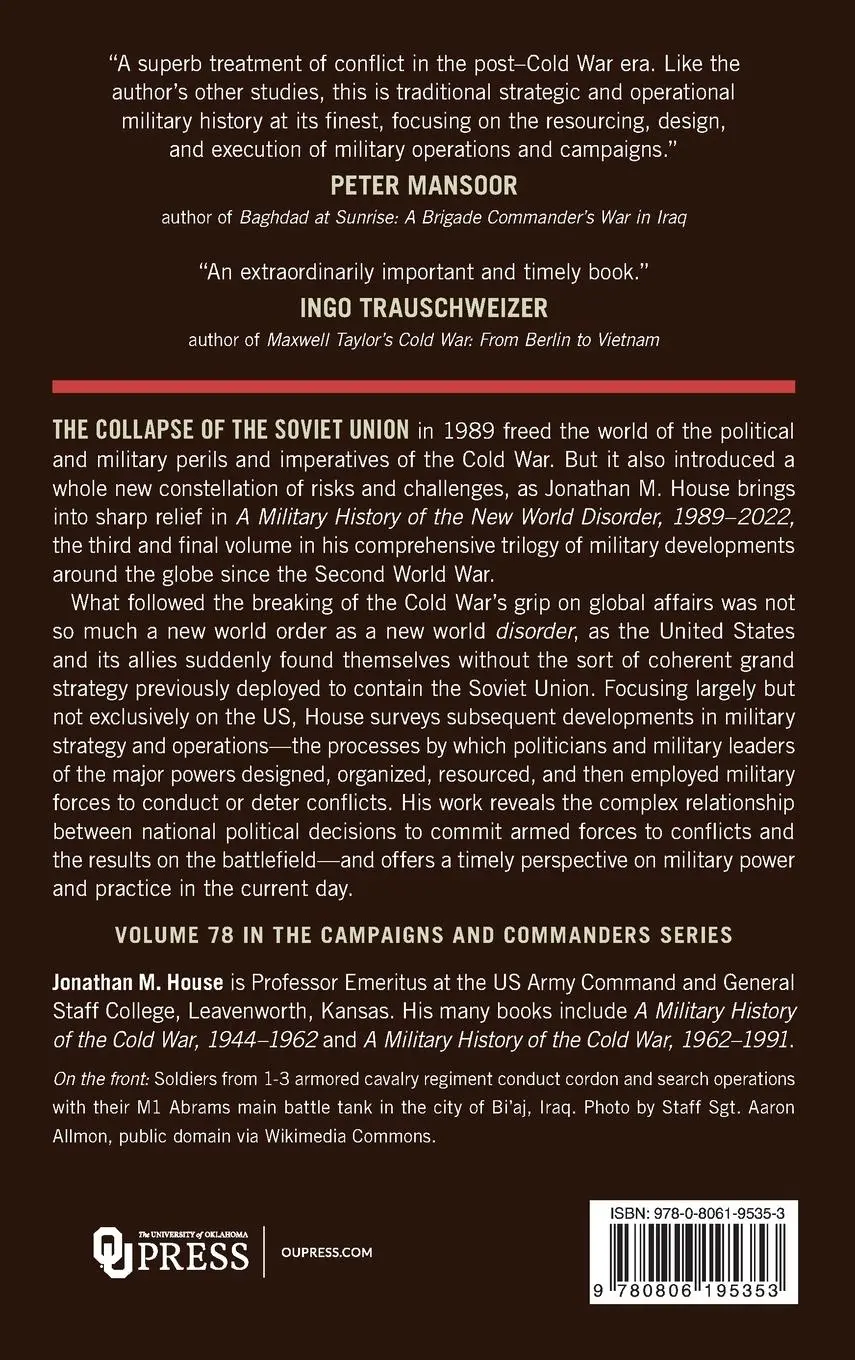 Rückseite: 9780806195353 | A Military History of the New World Disorder, 1989-2022 Volume 78