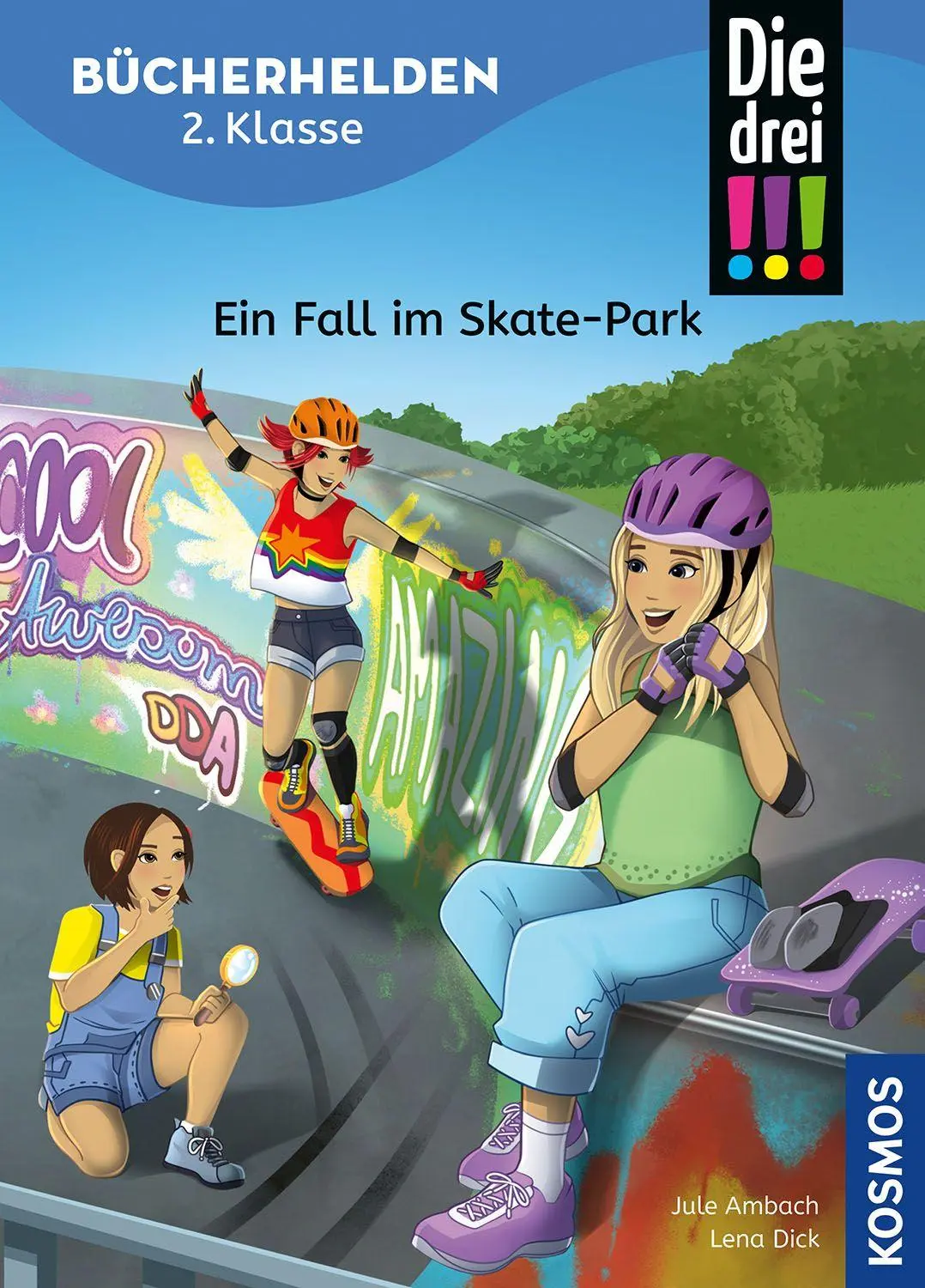 Cover: 9783440185353 | Die drei !!!, Bücherhelden 2. Klasse, Ein Fall im Skate-Park | Ambach