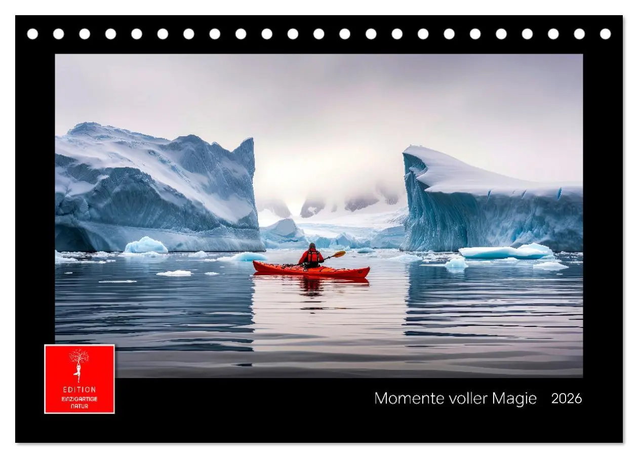 Cover: 9783457255353 | Momente voller Magie (Tischkalender 2026 DIN A5 quer), CALVENDO...