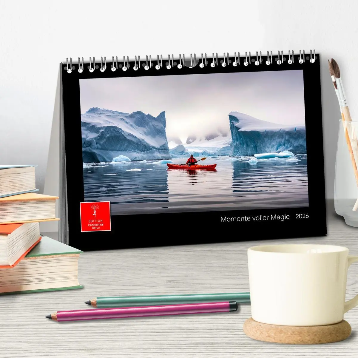 Bild: 9783457255353 | Momente voller Magie (Tischkalender 2026 DIN A5 quer), CALVENDO...