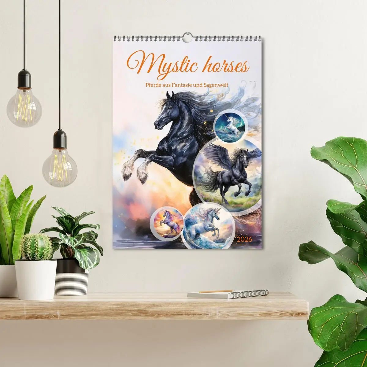 Bild: 9783457635353 | Mystic horses - Pferde aus Fantasie und Sagenwelt (Wandkalender...
