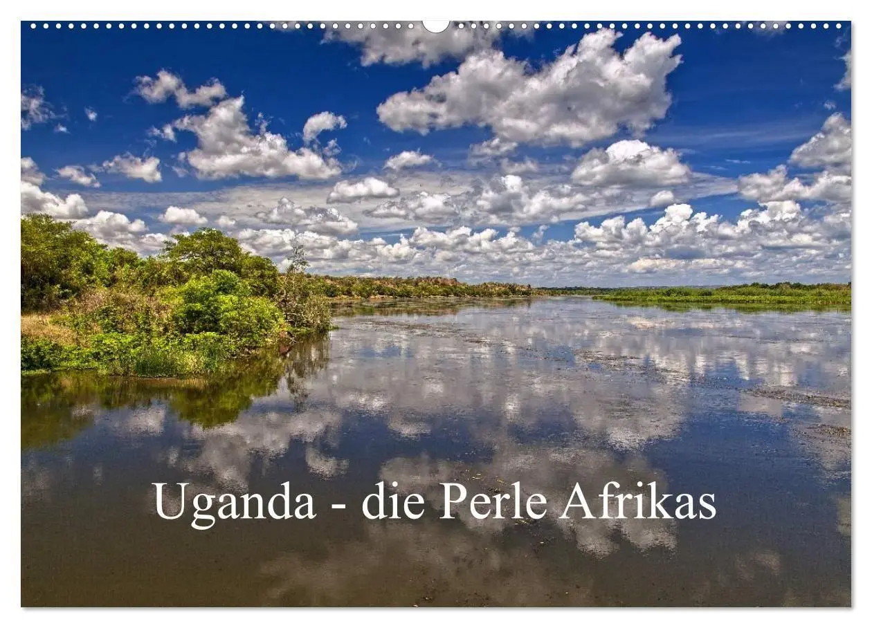 Cover: 9783594015353 | Uganda - die Perle Afrikas (Wandkalender 2027 DIN A2 quer),...