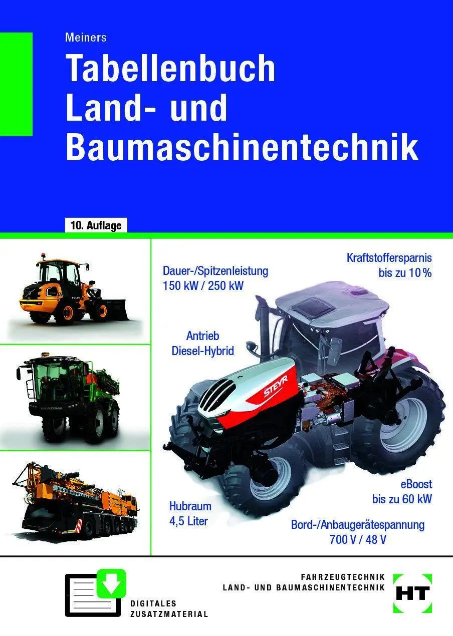Cover: 9783758525353 | Tabellenbuch Land- und Baumaschinentechnik | Hermann Meiners | Buch
