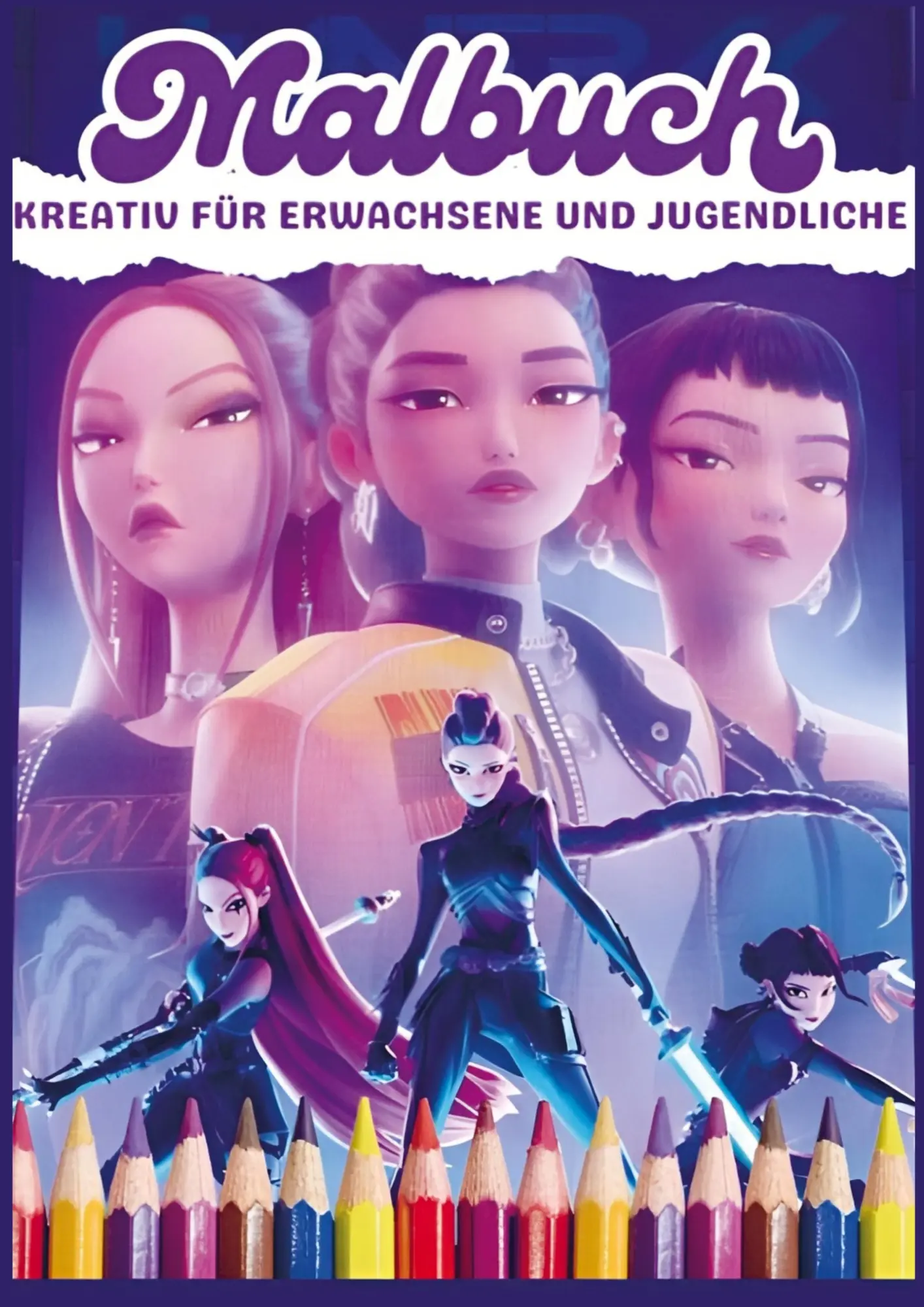 Cover: 9789403885353 | Kpop Demon Hunters Malbuch | Lib. Velmir | Taschenbuch | 116 S. | 2026