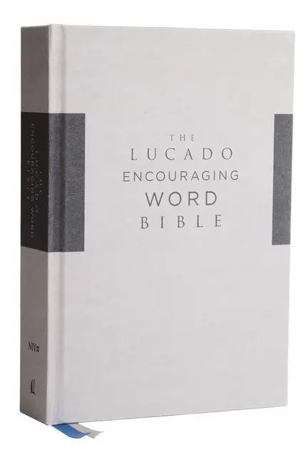 Cover: 9780718075453 | Niv, Lucado Encouraging Word Bible, Gray, Cloth Over Board, Comfort...