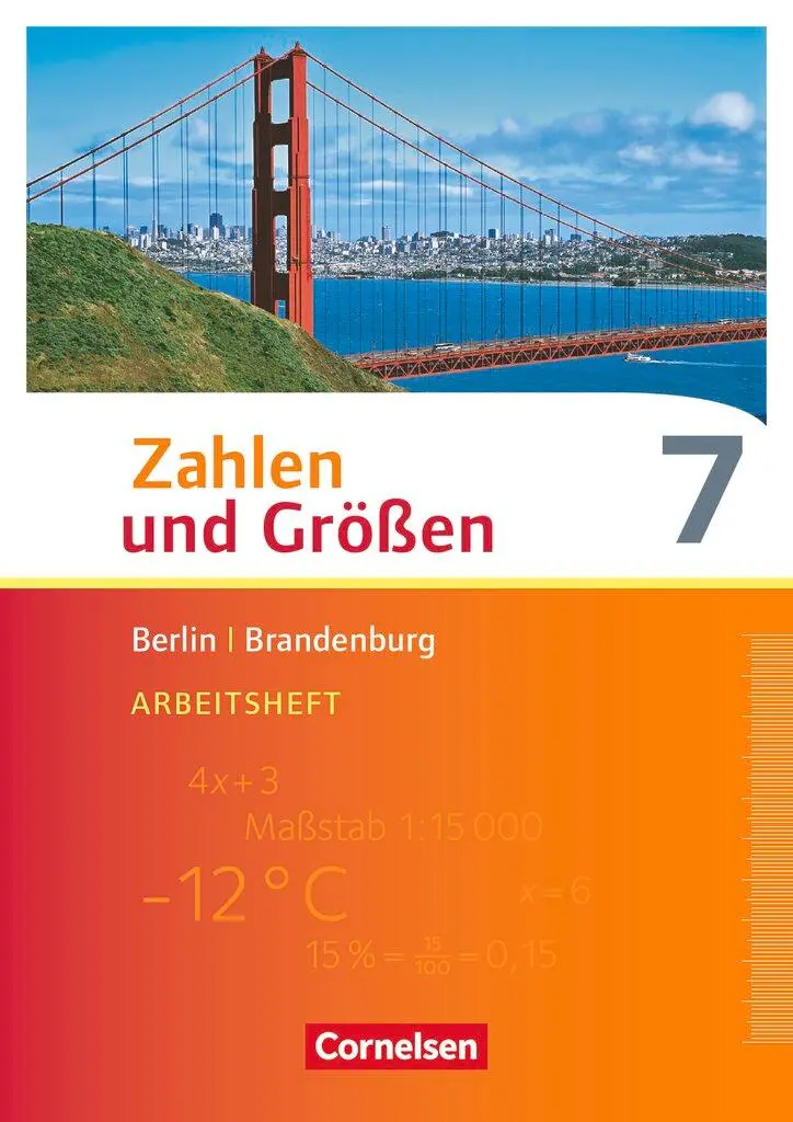Cover: 9783060085453 | Zahlen und Größen 7. Schuljahr. Arbeitsheft mit Online-Lösungen....
