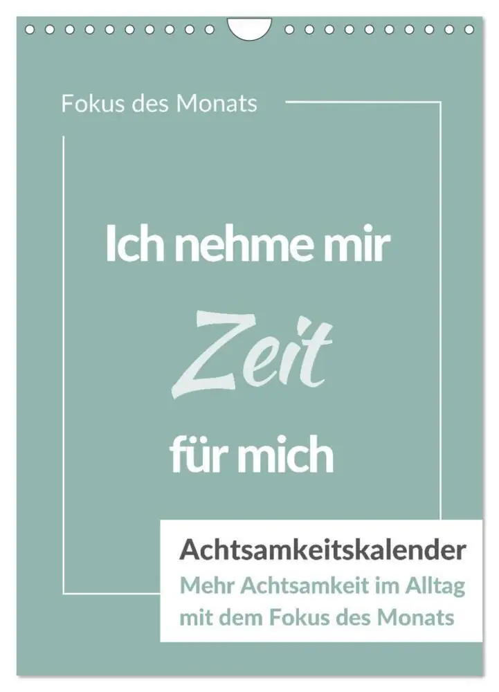 Cover: 9783435845453 | Achtsamkeitskalender: Mehr Achtsamkeit im Alltag mit dem Fokus des...
