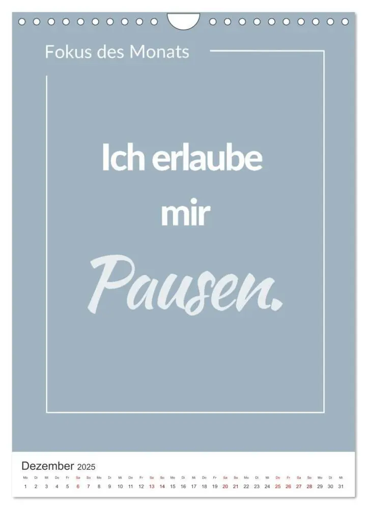 Bild: 9783435845453 | Achtsamkeitskalender: Mehr Achtsamkeit im Alltag mit dem Fokus des...