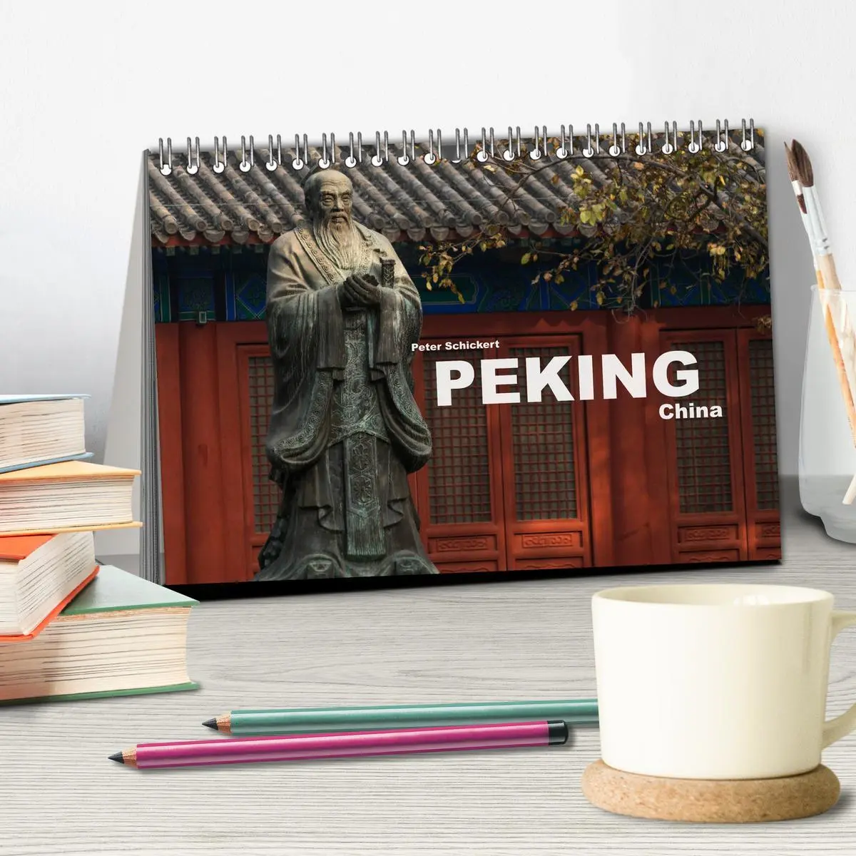 Bild: 9783457865453 | Peking - China (Tischkalender 2026 DIN A5 quer), CALVENDO...
