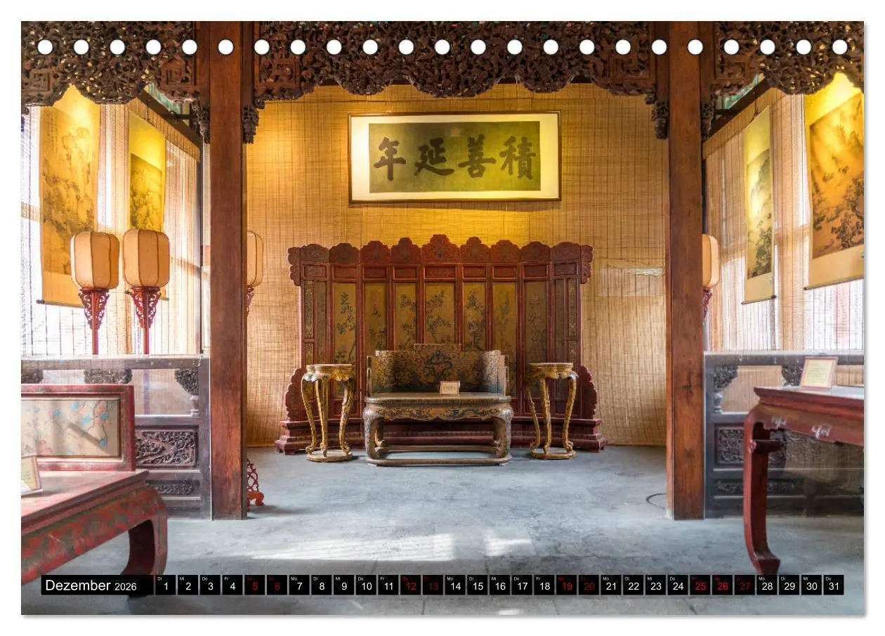Bild: 9783457865453 | Peking - China (Tischkalender 2026 DIN A5 quer), CALVENDO...