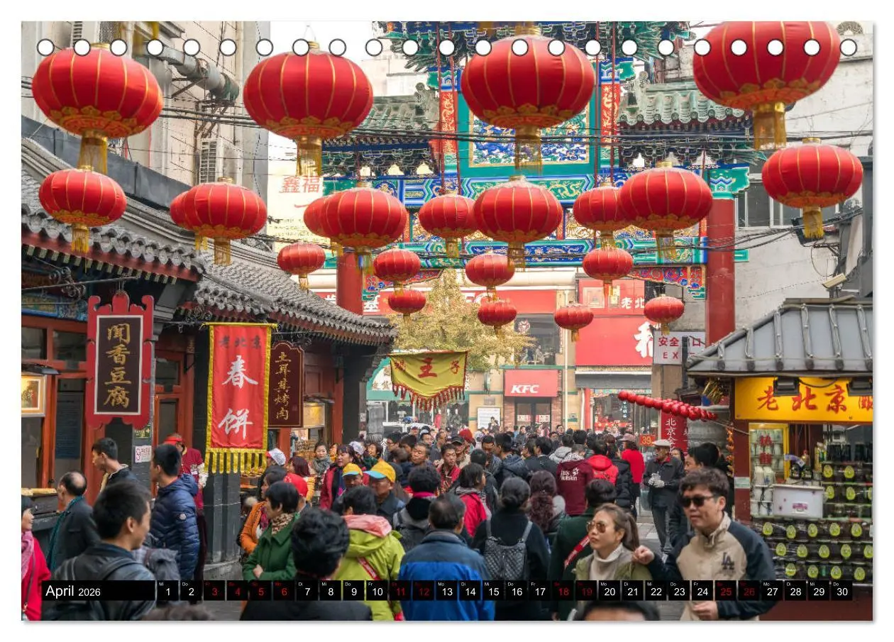 Bild: 9783457865453 | Peking - China (Tischkalender 2026 DIN A5 quer), CALVENDO...