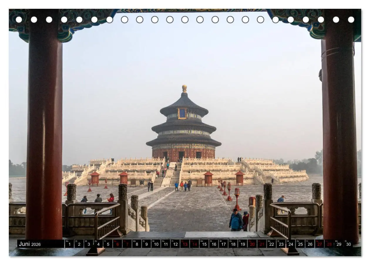Bild: 9783457865453 | Peking - China (Tischkalender 2026 DIN A5 quer), CALVENDO...
