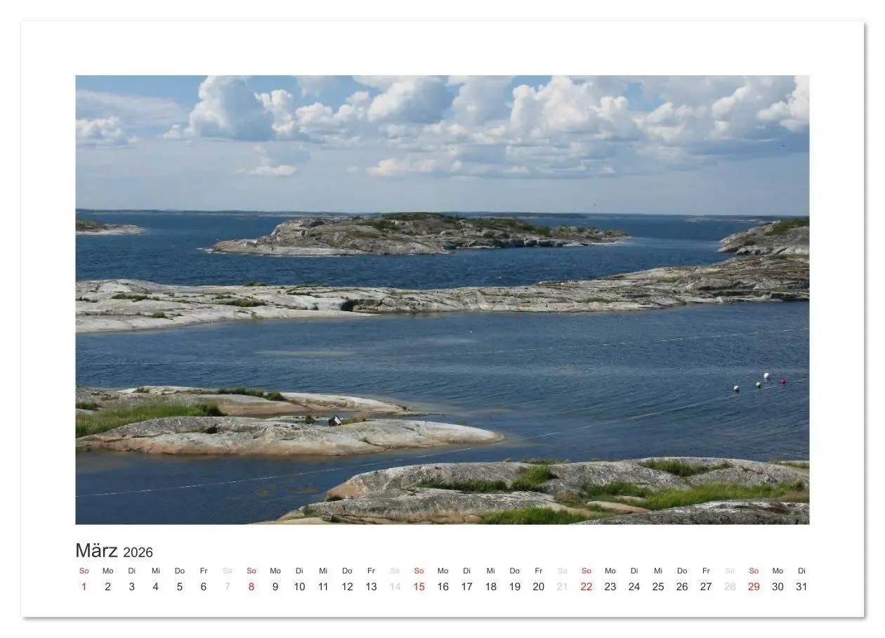 Bild: 9783516025453 | Stockholmer Schärengarten (hochwertiger Premium Wandkalender 2026...