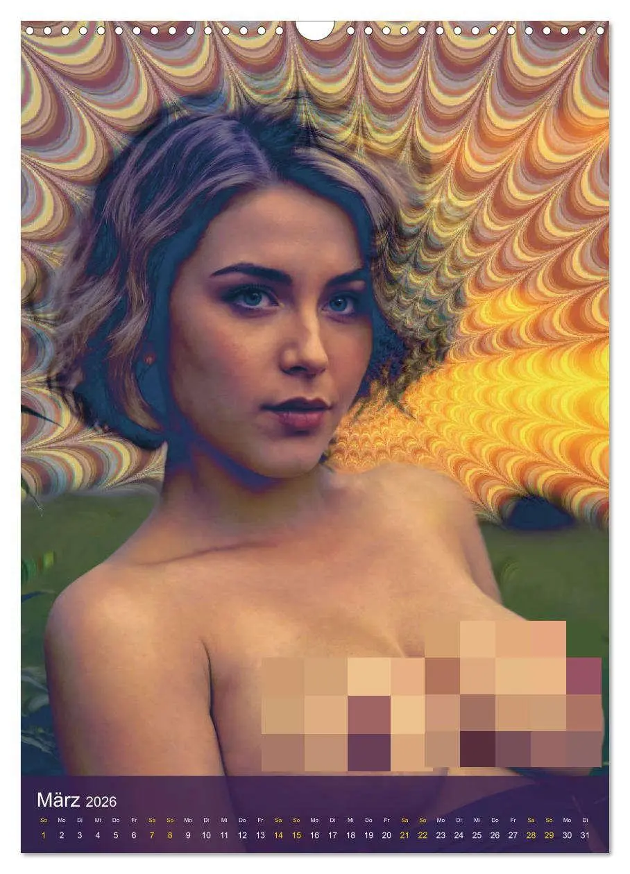 Bild: 9783516265453 | Psychodelic -Sexy Girls &amp; Cannabis (Wandkalender 2026 DIN A3 hoch),...