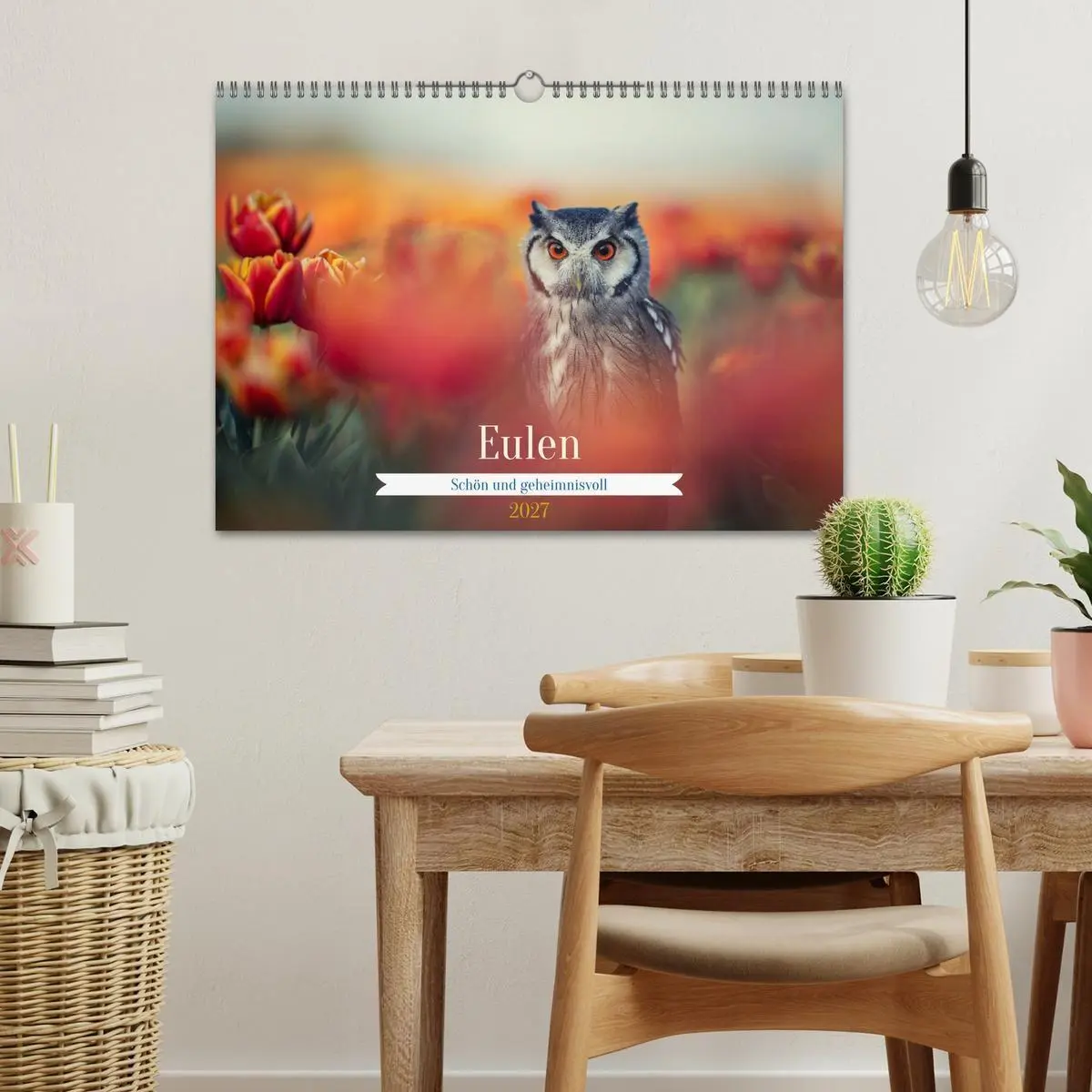 Bild: 9783516955453 | Eulen - schön und geheimnisvoll (Wandkalender 2027 DIN A3 quer),...