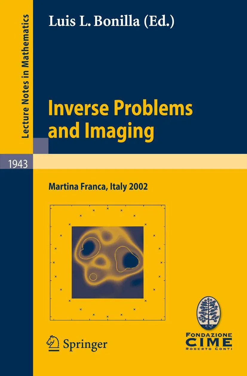 Cover: 9783540785453 | Inverse Problems and Imaging | Luis L. Bonilla | Taschenbuch | xi