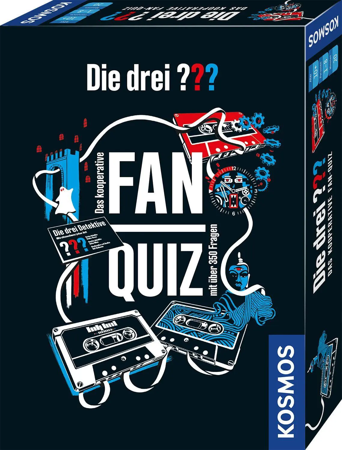 Cover: 4002051685553 | Die drei ??? - Das kooperative Fan Quiz | Spiel | Kaddy Arendt (u. a.)