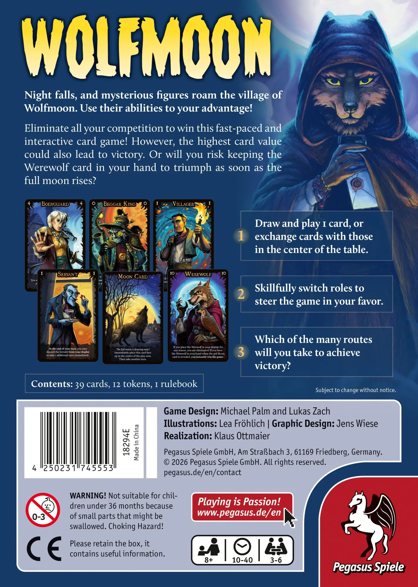 Bild: 4250231745553 | Wolfmoon (English Edition) | Spiel | 18294E | Englisch | 2026
