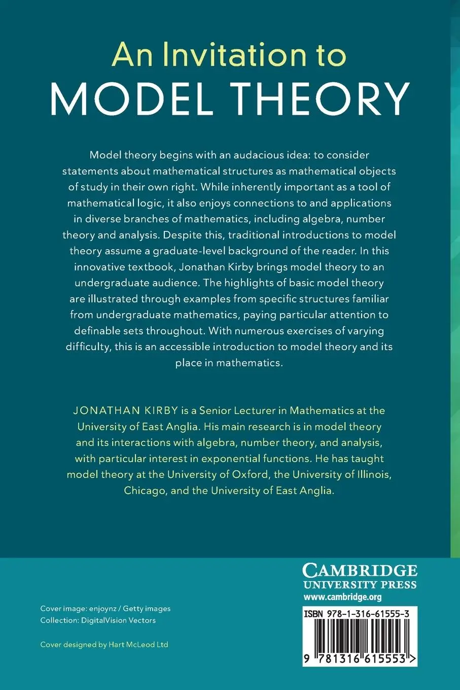 Rückseite: 9781316615553 | An Invitation to Model Theory | Jonathan Kirby | Taschenbuch | 2019