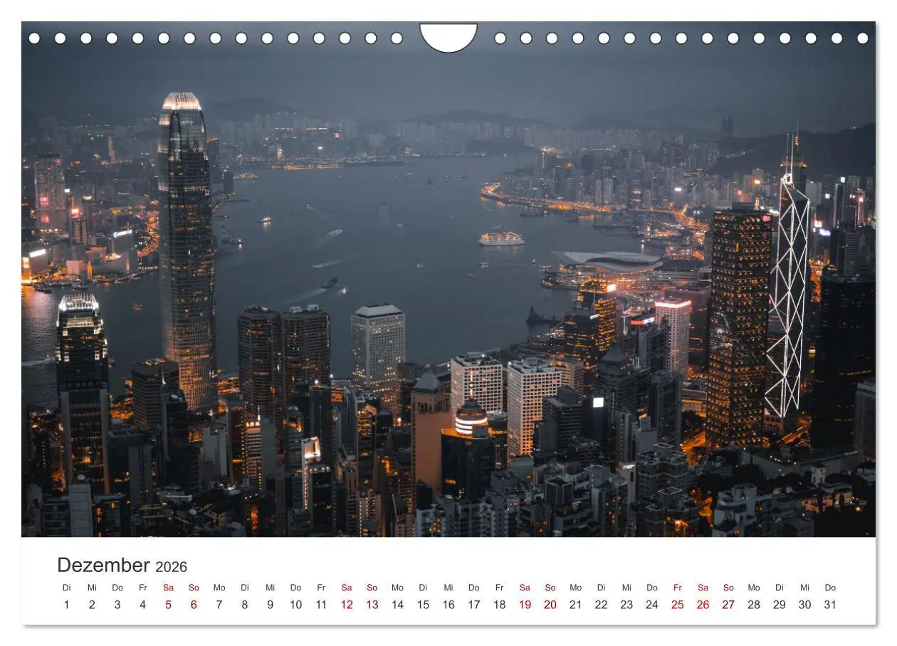 Bild: 9783457925553 | Hongkong - eine einzigartige Weltstadt (Wandkalender 2026 DIN A4...