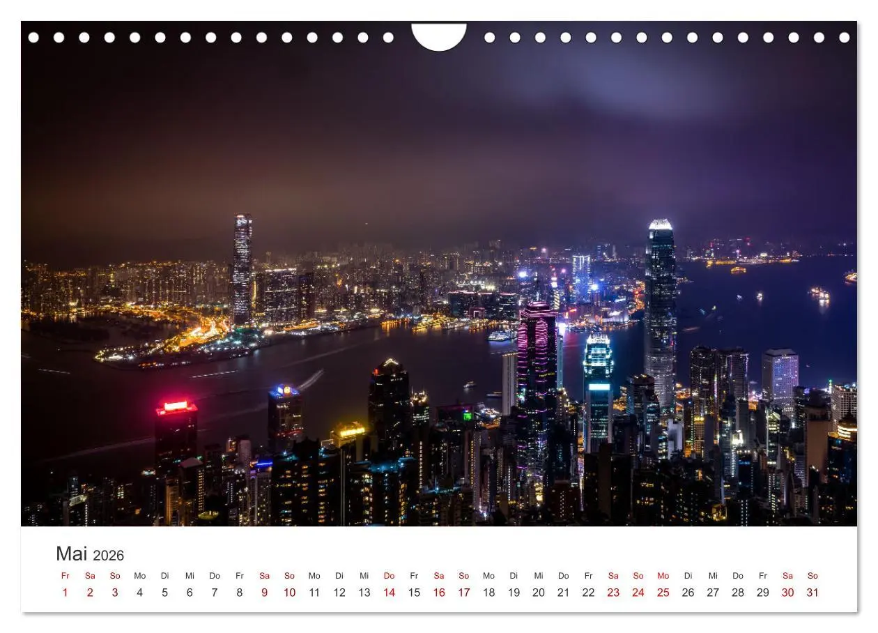 Bild: 9783457925553 | Hongkong - eine einzigartige Weltstadt (Wandkalender 2026 DIN A4...