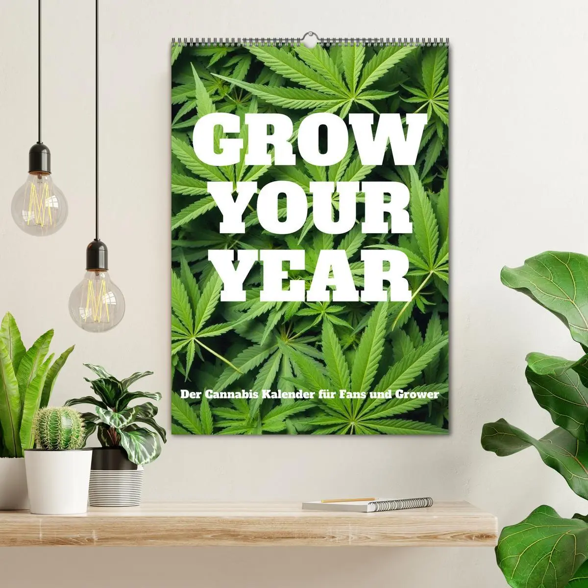 Bild: 9783516635553 | Grow your Year - Der Cannabis Kalender für Fans und Grower...