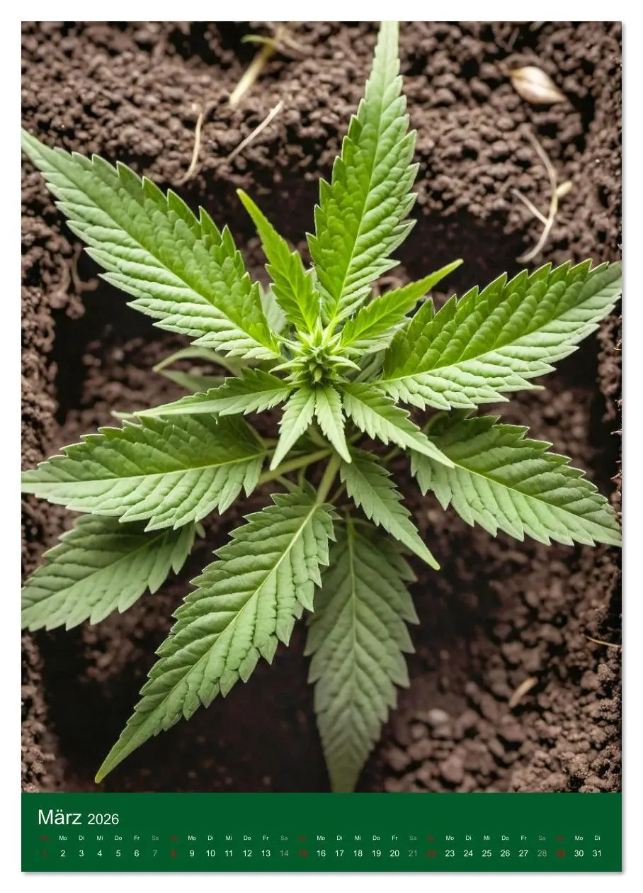 Bild: 9783516635553 | Grow your Year - Der Cannabis Kalender für Fans und Grower...