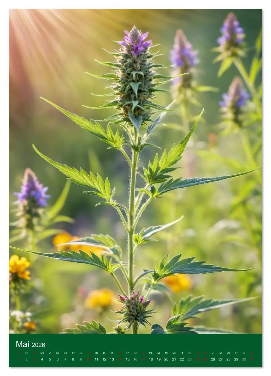 Bild: 9783516635553 | Grow your Year - Der Cannabis Kalender für Fans und Grower...