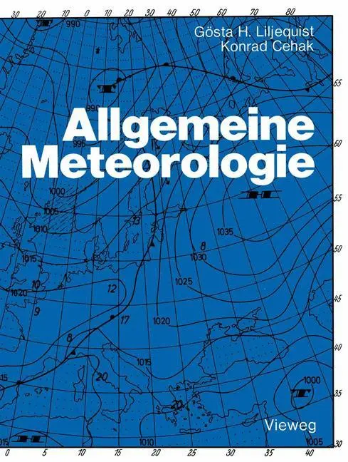 Cover: 9783528135553 | Allgemeine Meteorologie | Konrad Cehak (u. a.) | Taschenbuch | xi